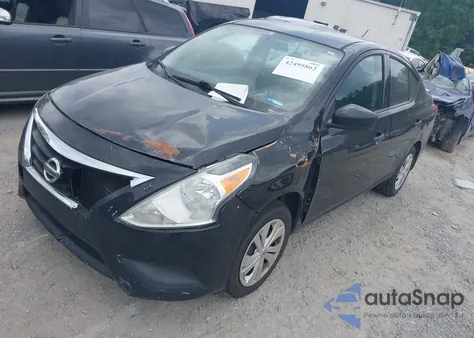 2016 Nissan Versa 1.6 S+ из США, поврежденный, VIN 3N1CN7AP4GL877626